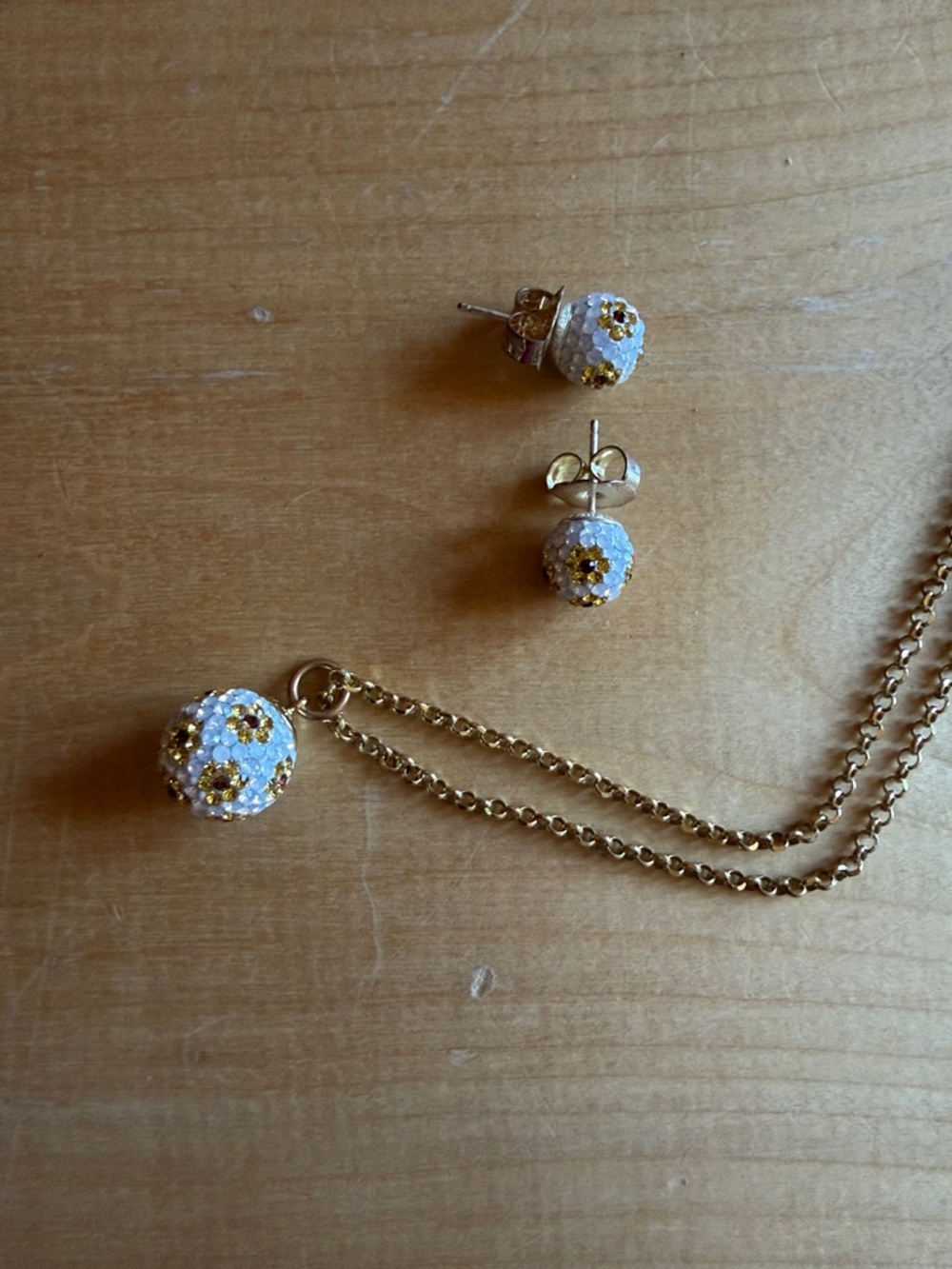 Hillberg & Berk Daisy sparkle ball set